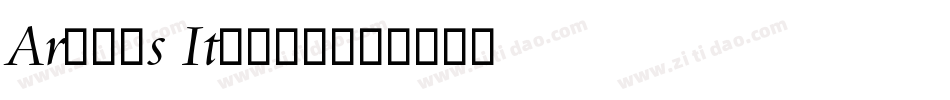 Aramis Italic字体转换